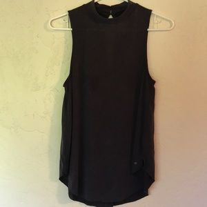 American Eagle charcoal turtle neck tank size xs